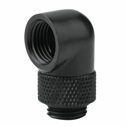G1/4 2-Part Thread Tube Fitting with Sealing Ring for PC Water Cooling