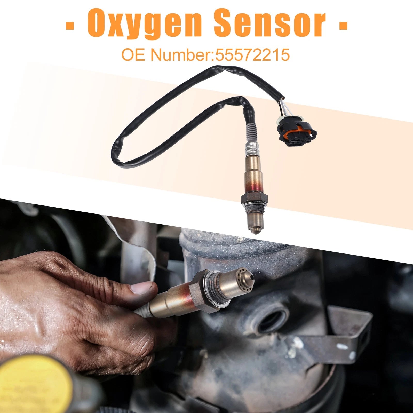 Oxygen Sensor Front Left Right Replacement for Chevrolet Cruze (2011–2015)