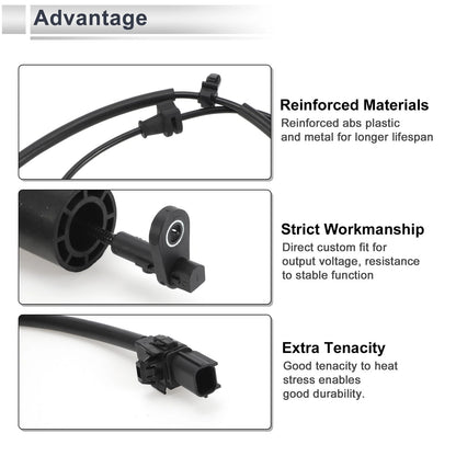 ABS Wheel Speed Sensor No. 57475T9A013 for Honda City (2014–2019) Rear Left