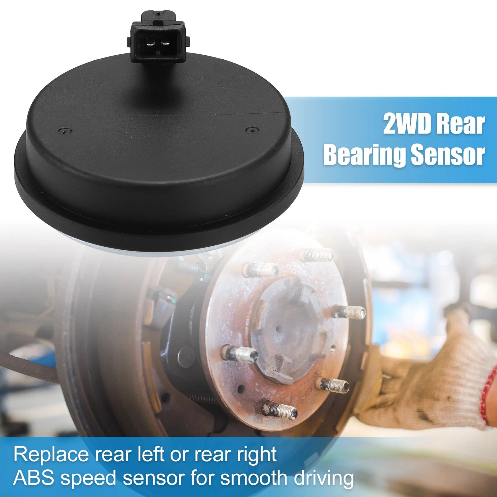 Rear Hub Bearing ABS Speed Sensor Kit for Hyundai Santa Fe Kia (2007–2012)