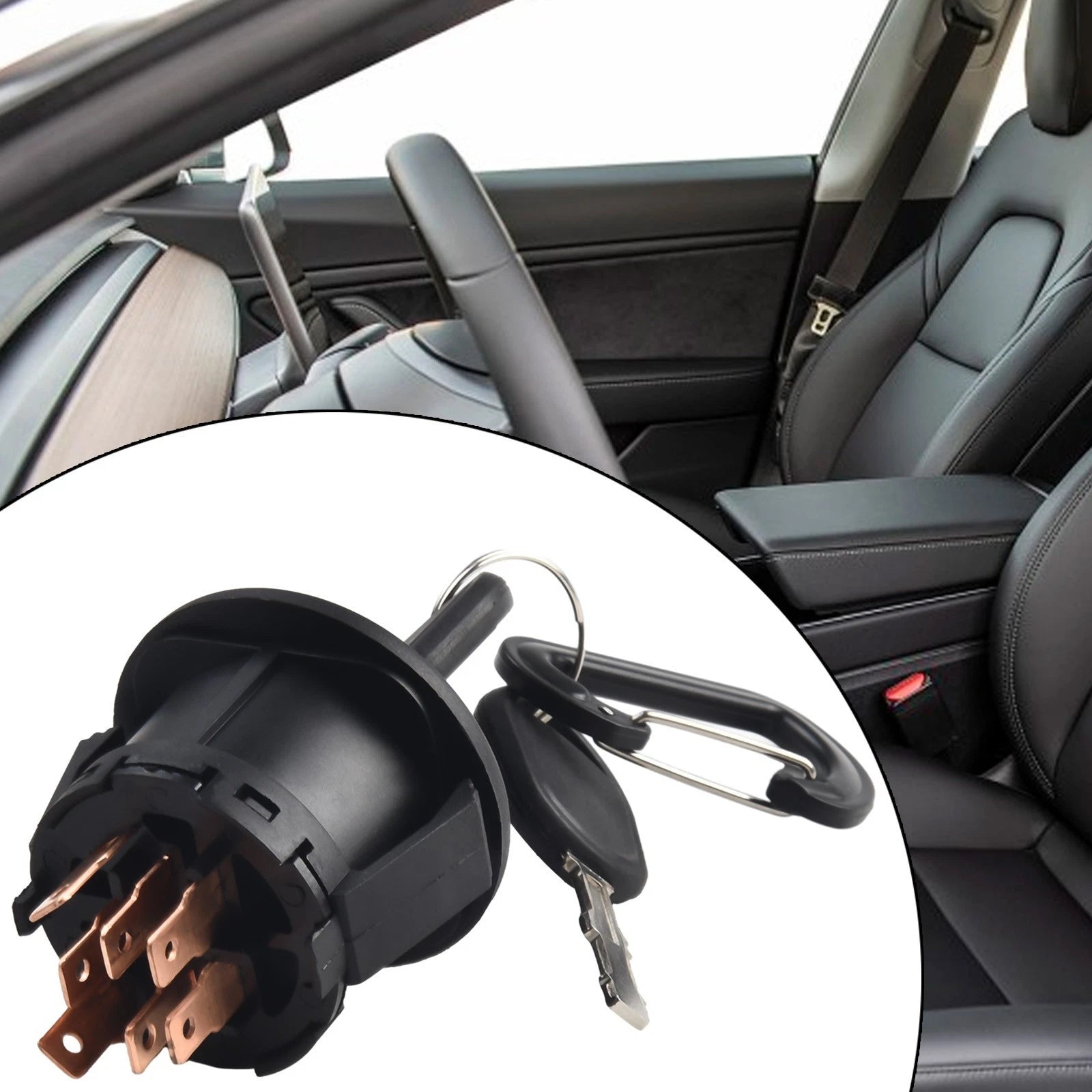 Ignition Key and Switch Assembly for Cadet (92506119, 72504227)