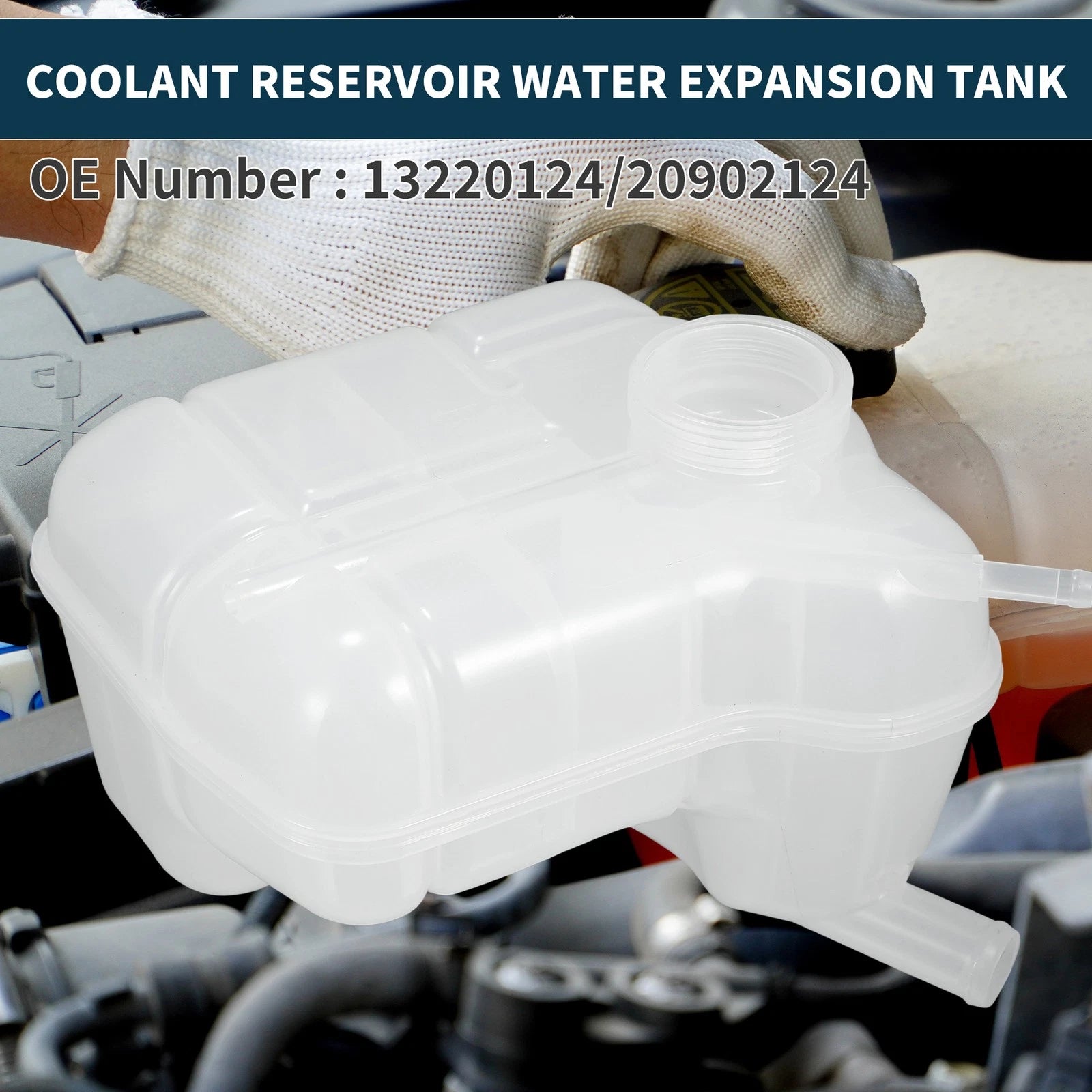 Coolant Expansion Tank Overflow Reservoir Replacement for Buick LaCrosse (2010–2016)