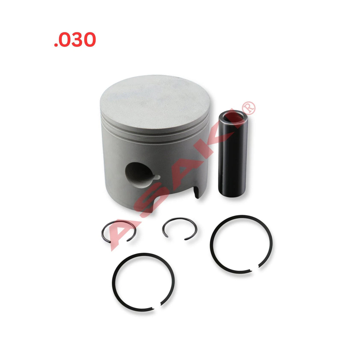 Piston Kit 783-9613A3 9613A3 18-4018 14090 +Ring for Mercury 45-60 HP (N/A)