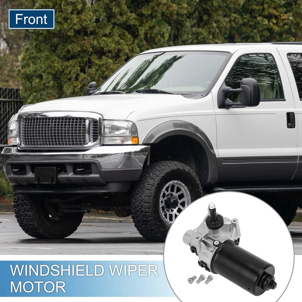 Front Windshield Wiper Motor for Ford E-150 E-250 E-350 (1995–1996) No.F4SZ17508A