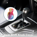 Gear Shift Knob Cover for Universal Car (Polyester, Yellow, Pink, Blue)