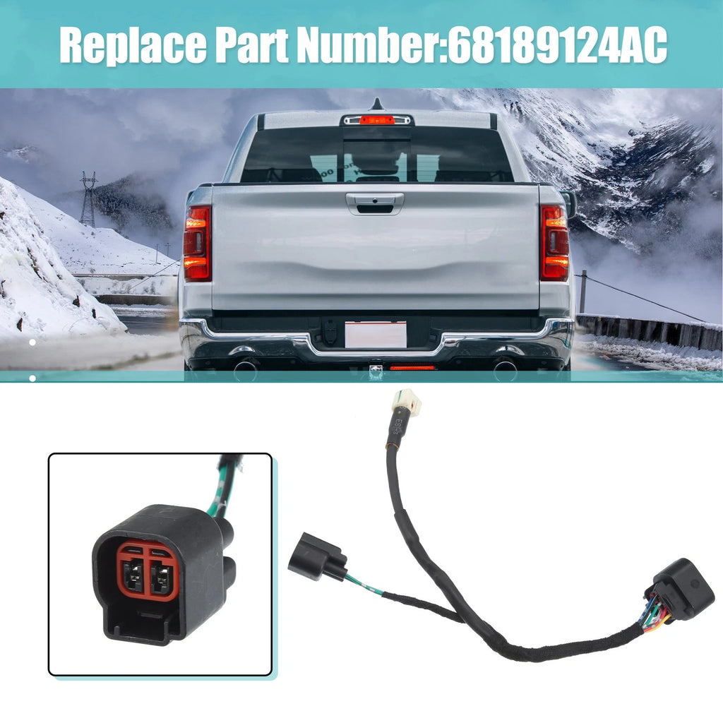 Car Camera Wiring Harness Replacement for Dodge Ram 1500 2500 3500 (2013-2017)