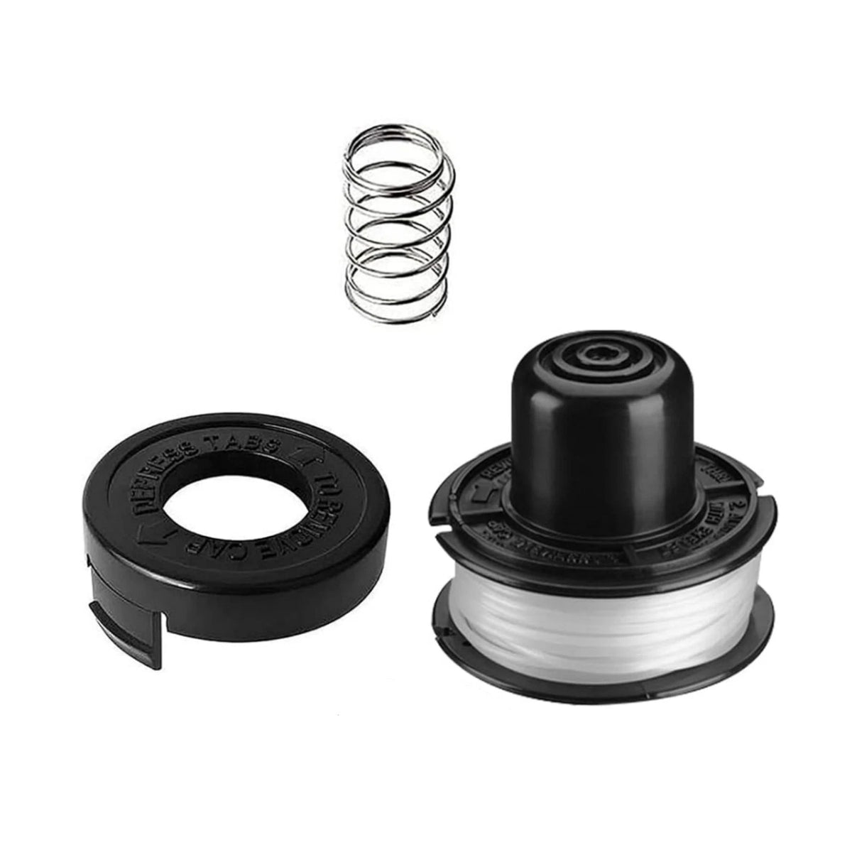 Trimmer Spool Line Kit for Black & Decker ST4400, ST6500, GE600