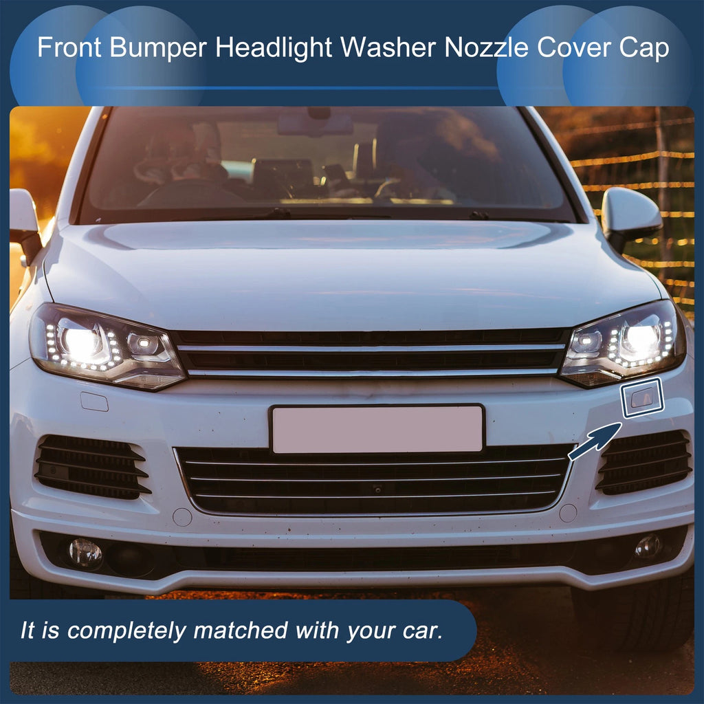Front Left Washer Nozzle Cover Cap for Volkswagen Touareg (2011–2014)