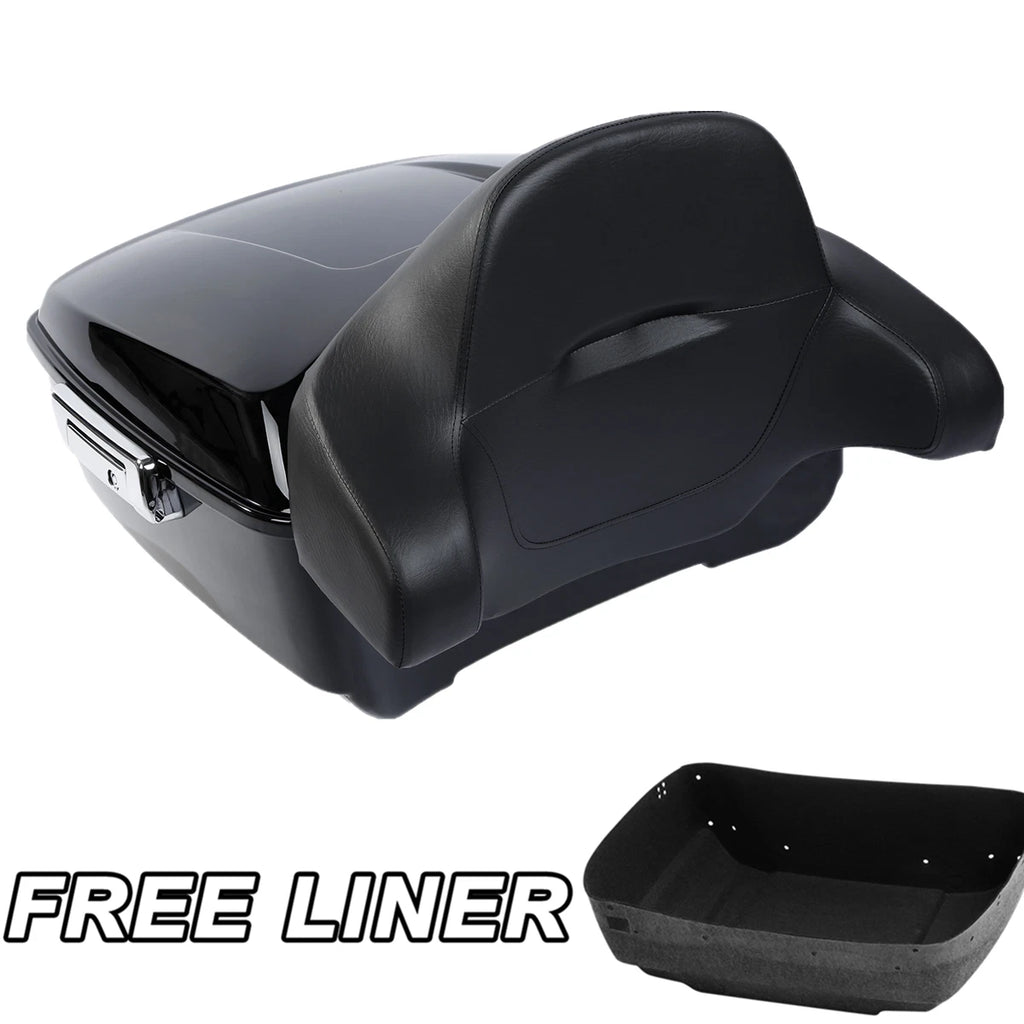 Trunk Backrest Pad for Harley Touring Electra Road Glide King (2014–2018)