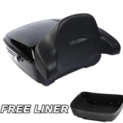 Trunk Backrest Pad for Harley Touring Electra Road Glide King (2014–2018)