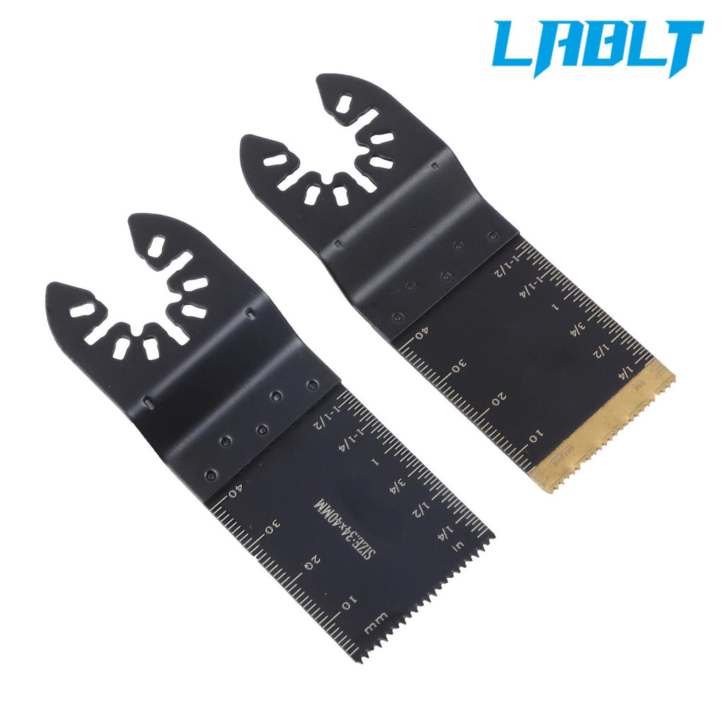 110 PCS Oscillating Tool Blades for Multitools - Titanium Saw Blades