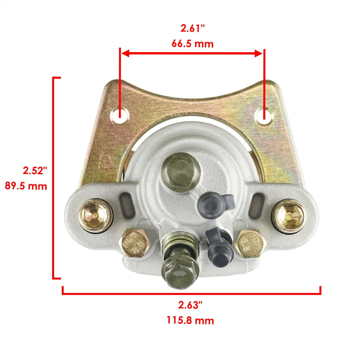 Rear Brake Caliper with Master Cylinder Reservoir for Polaris Sportsman 400 (2003–2004)