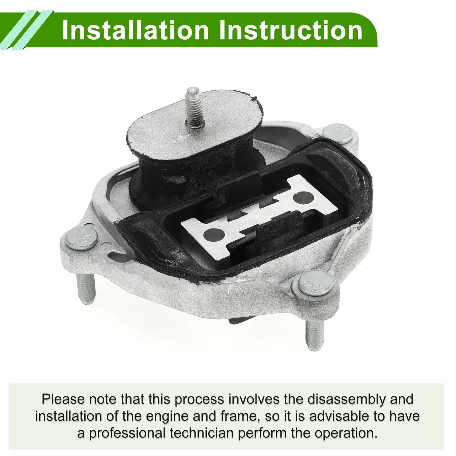 Engine Motor Mount Replacement for Audi A4L (2017–2022)