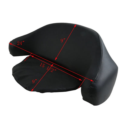 Chopped Trunk Backrest Mounting Rack for Harley Touring (2009–2013)