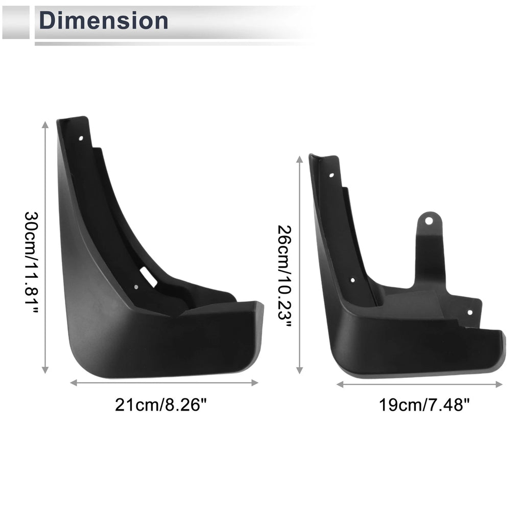 Mud Flaps Splash Guards Set for Audi Q5L (2018–2020)