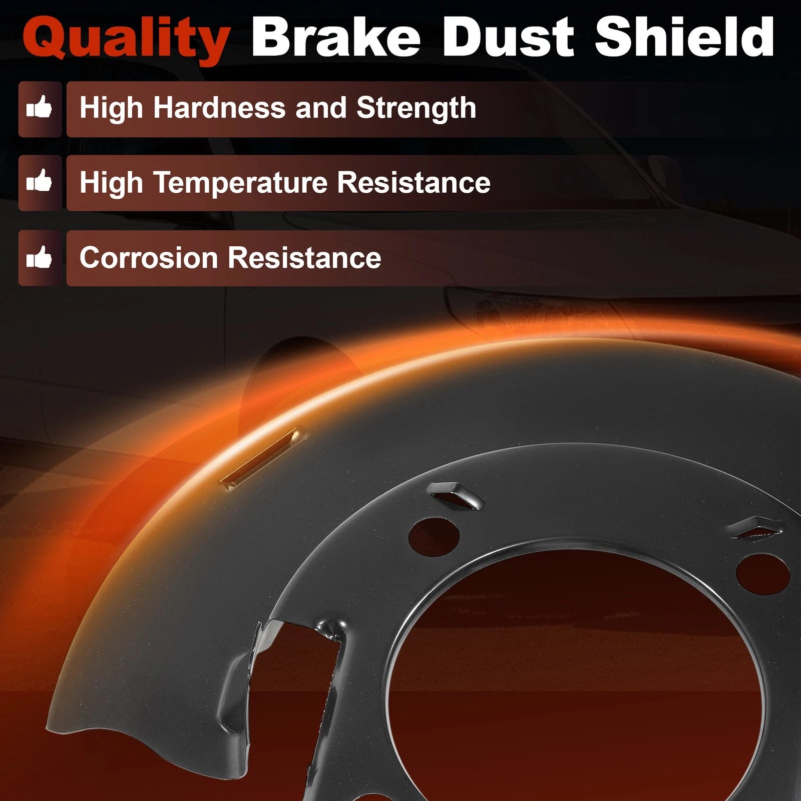 Brake Dust Shield Front Left for Chevrolet Express 2500 3500 (2003–2024)