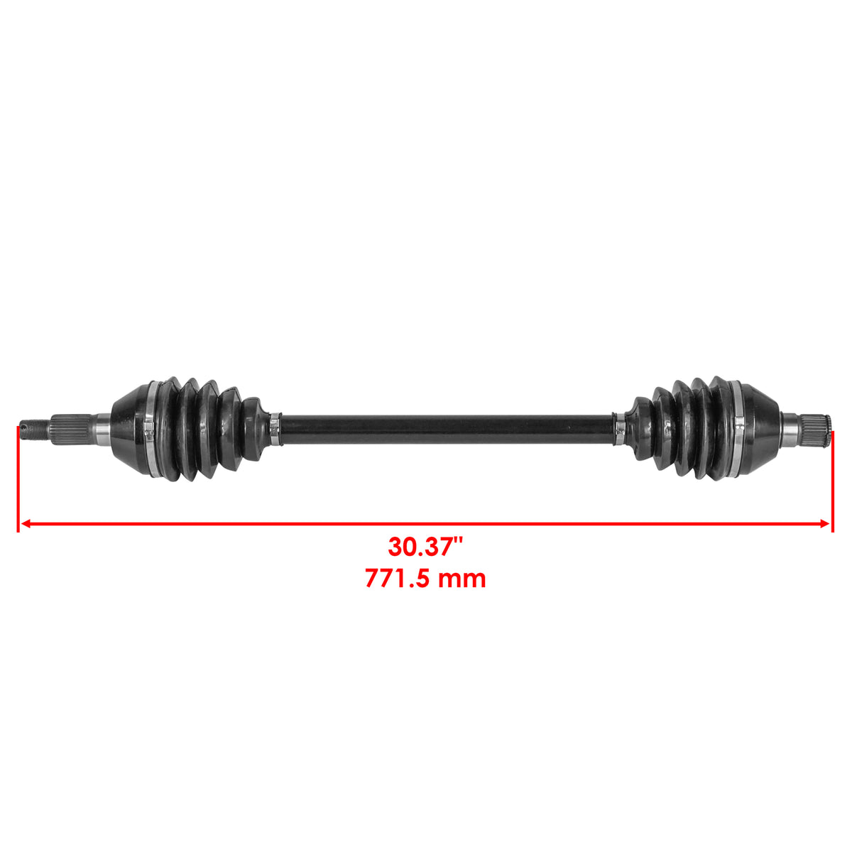 Rear Left Right CV Joint Axle for Can-Am Maverick X3 Max Turbo (2018–2021)
