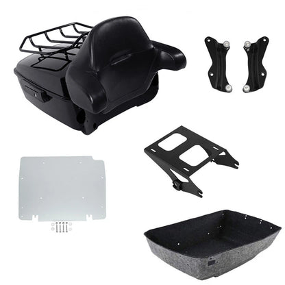 Trunk Pad Mount Rack Docking Base Plate for Harley Touring FLHT (2014–2026)