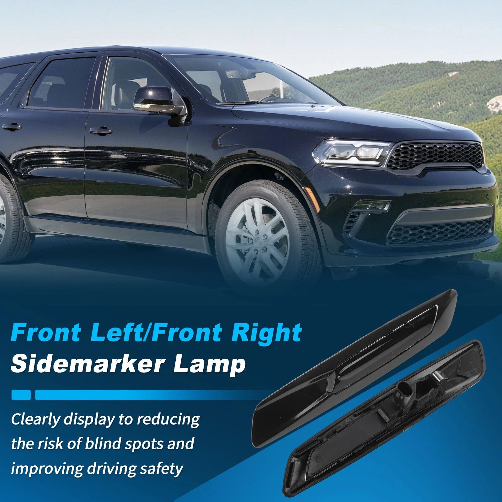 LED Side Fender Marker Light Replacement for BMW 5 Series F10 LCI (2014–2018)