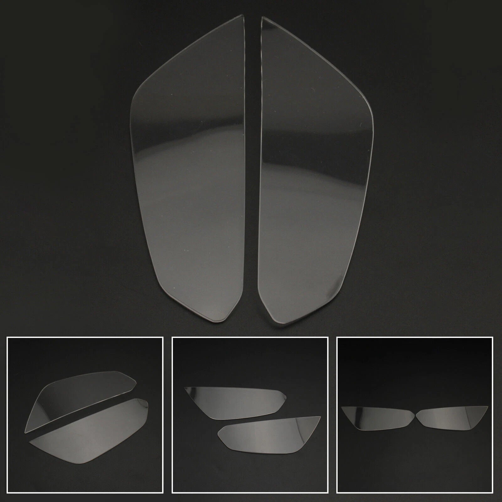 Front Headlight Lens Guard Protector for Kawasaki Z1000 Z1000R (2014–2021)