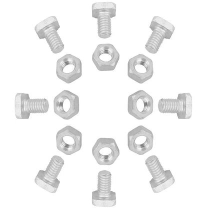 50Pcs Greenhouse Bolts & Nuts Tool Accessory Set 12mm