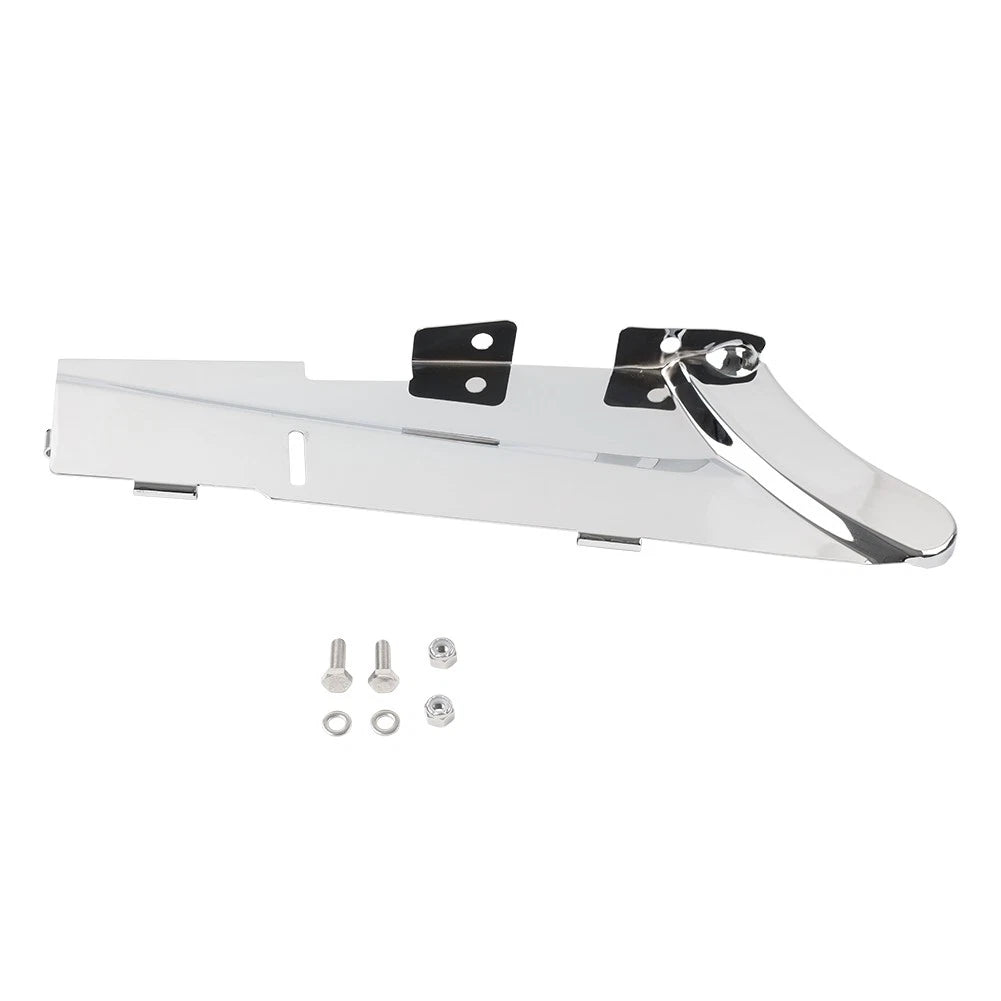 Lower Belt Guard Cover Chrome for Harley Dyna Wide Glide FXDWG (2007–2017)