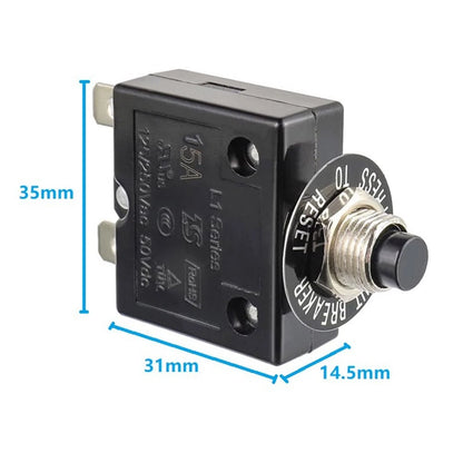 15A Manual Reset Circuit Breaker for L1 Series
