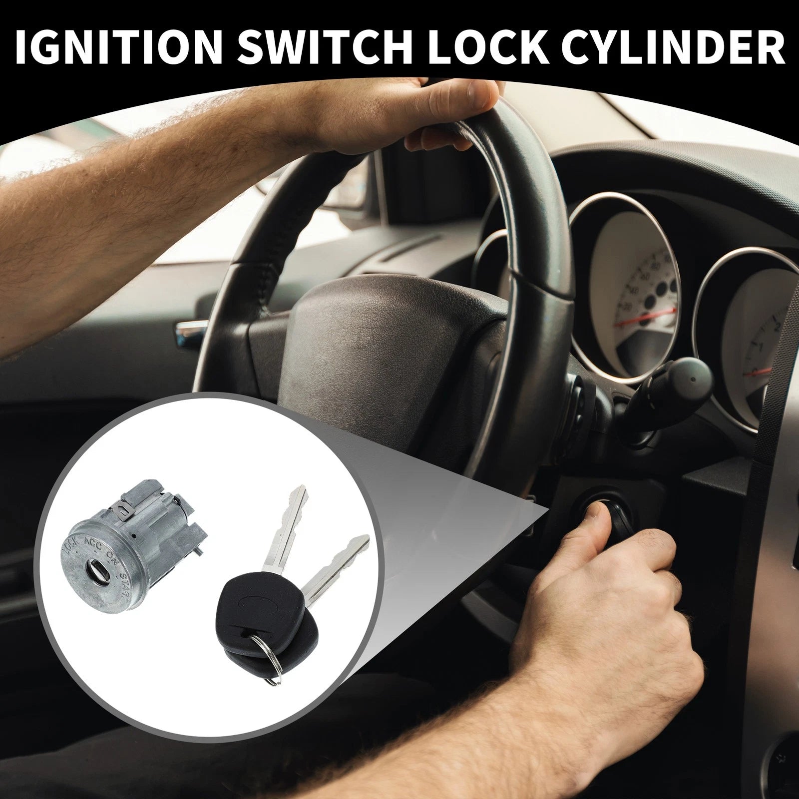 Ignition Lock Cylinder Replacement for Toyota Hilux (2005–2015)