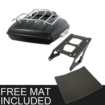 Razor Trunk Backrest Mount Rack for Harley Touring Street Road Glide (2014–2023)