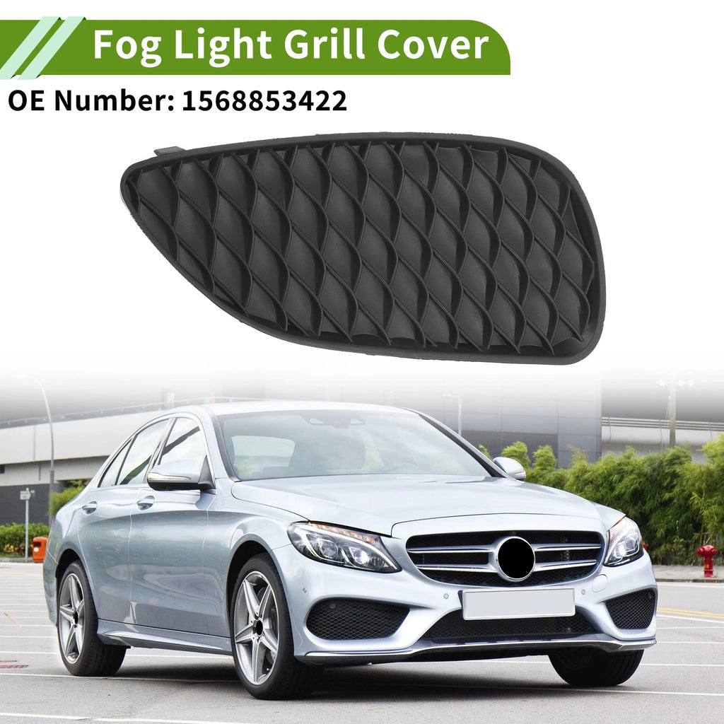 1Pc Front Right Fog Light Grill Replacement for Mercedes Benz GLA250 (2015–2017)