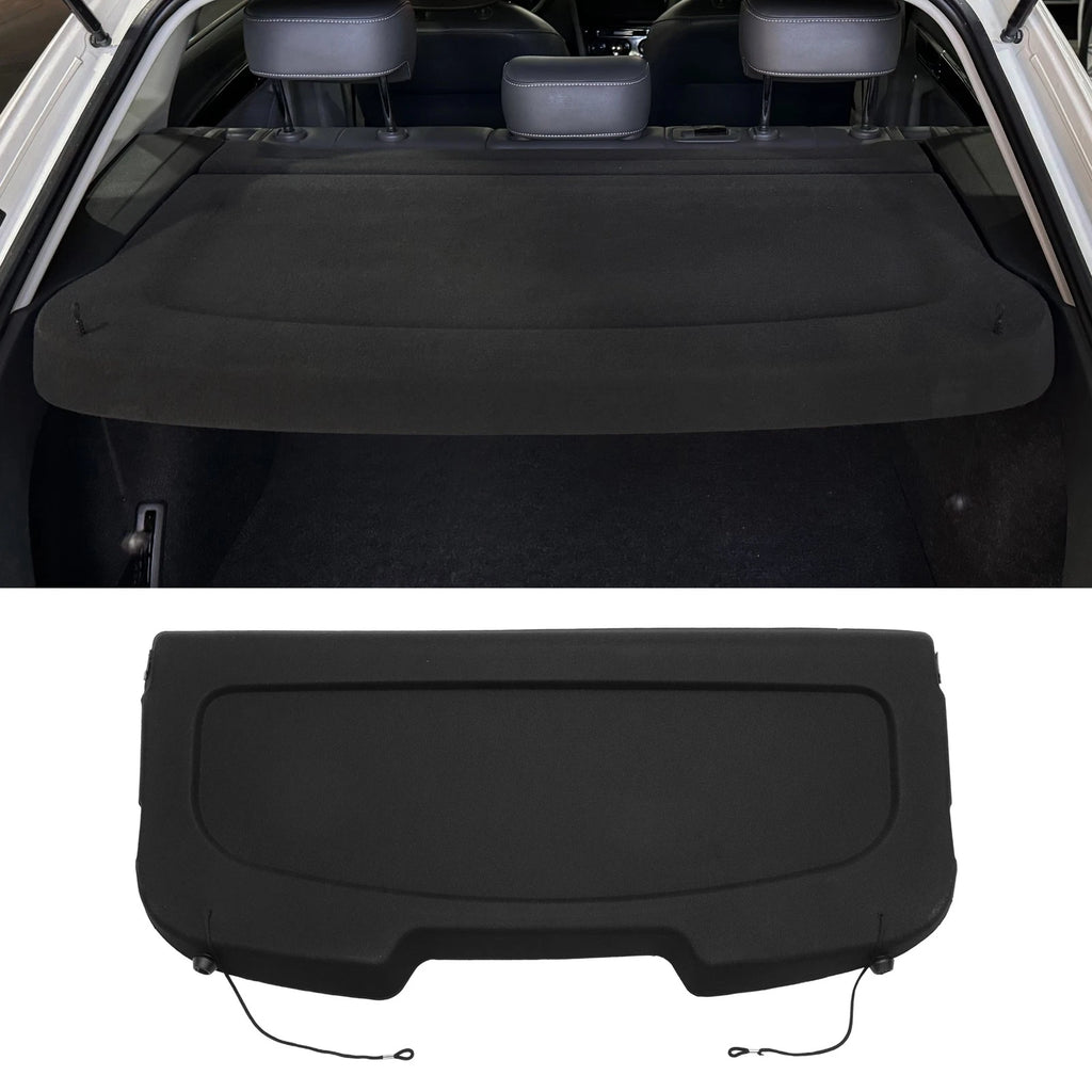 Rear Parcel Shelf Boot Load Cover for Ford Fiesta (2013–2017) Black