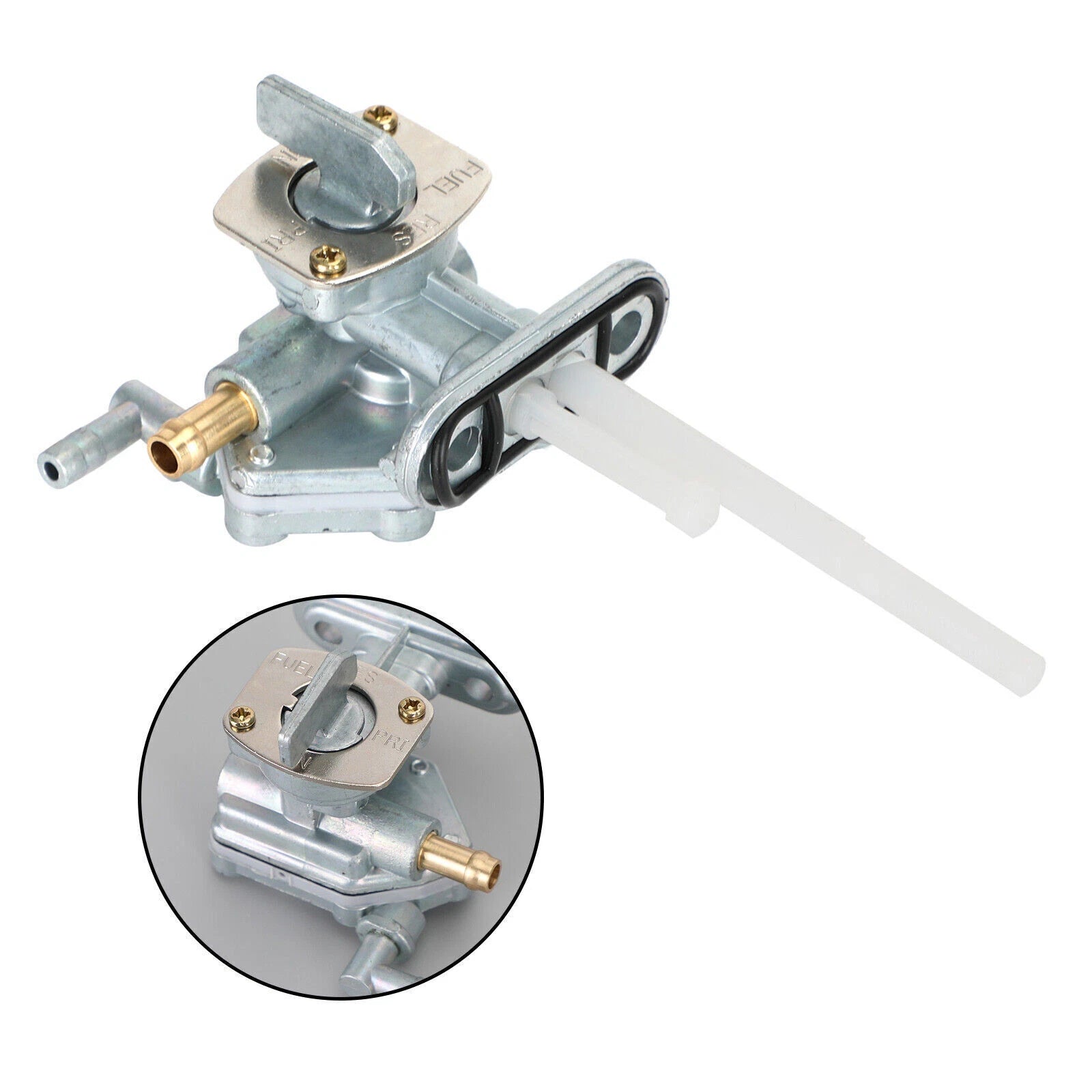 Gas Tank Fuel Cock Valve Petcock for Yamaha FJ600 (1984–1990), XJ750 (1982–1983)