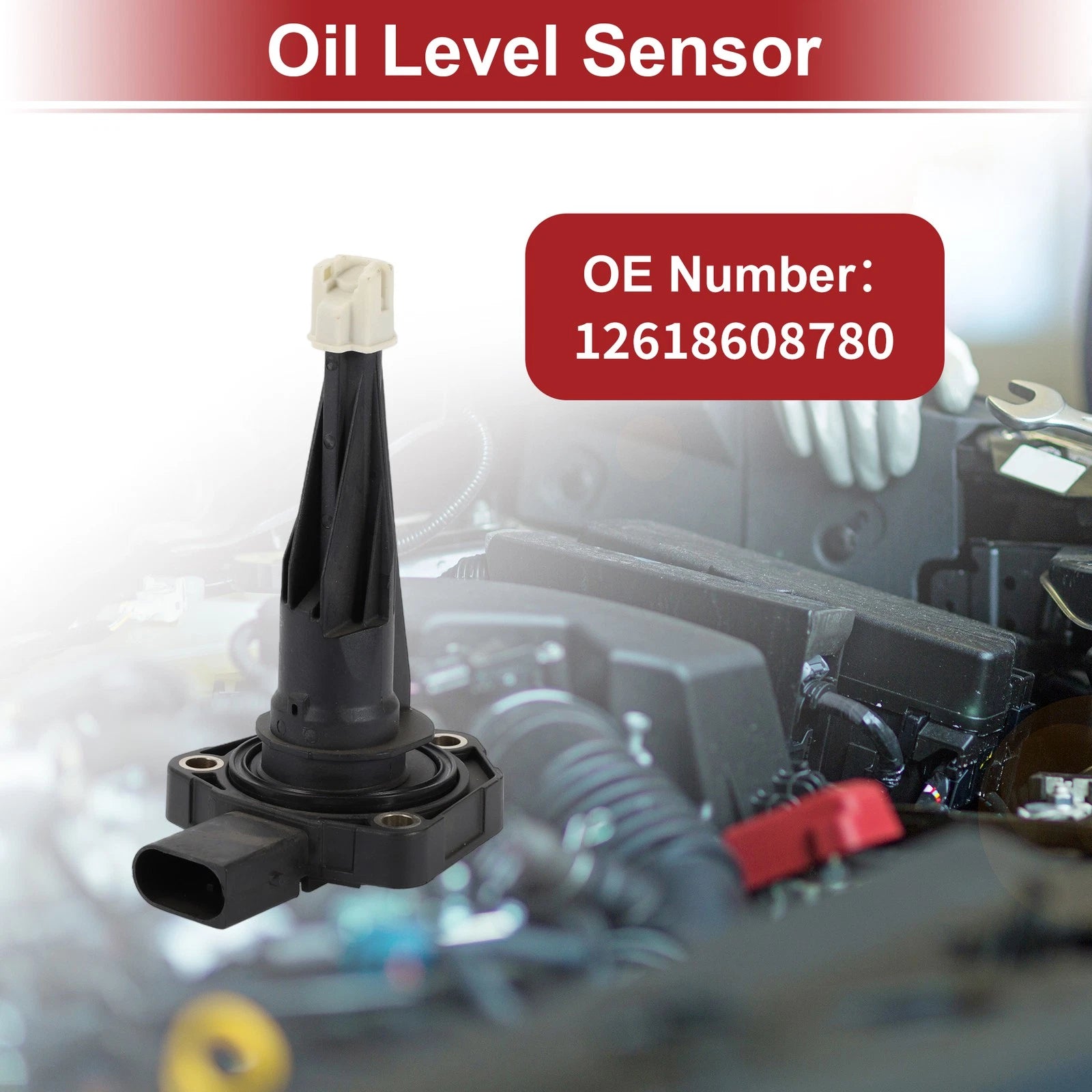 Engine Oil Level Sensor for BMW 328d Base 2014–2018 2.0L Replacement