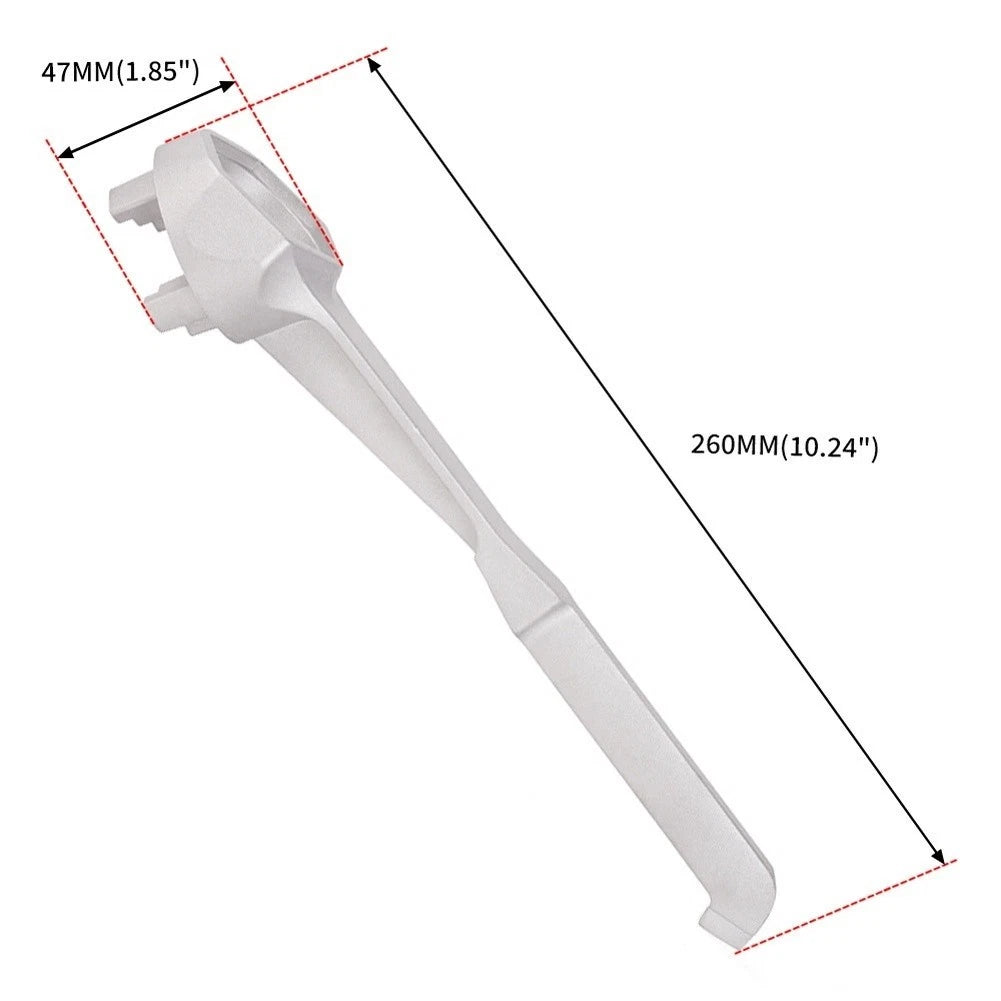 Dual-End Wrench Tool for Automotive Use