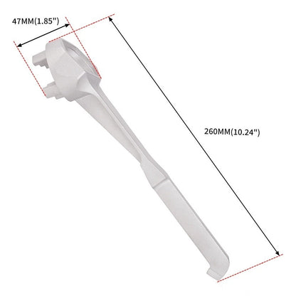 Dual-End Wrench Tool for Automotive Use