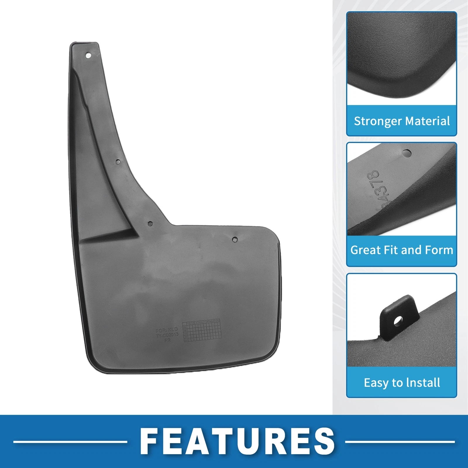 Mud Flap Splash Guard for Cadillac Escalade (2007–2014)