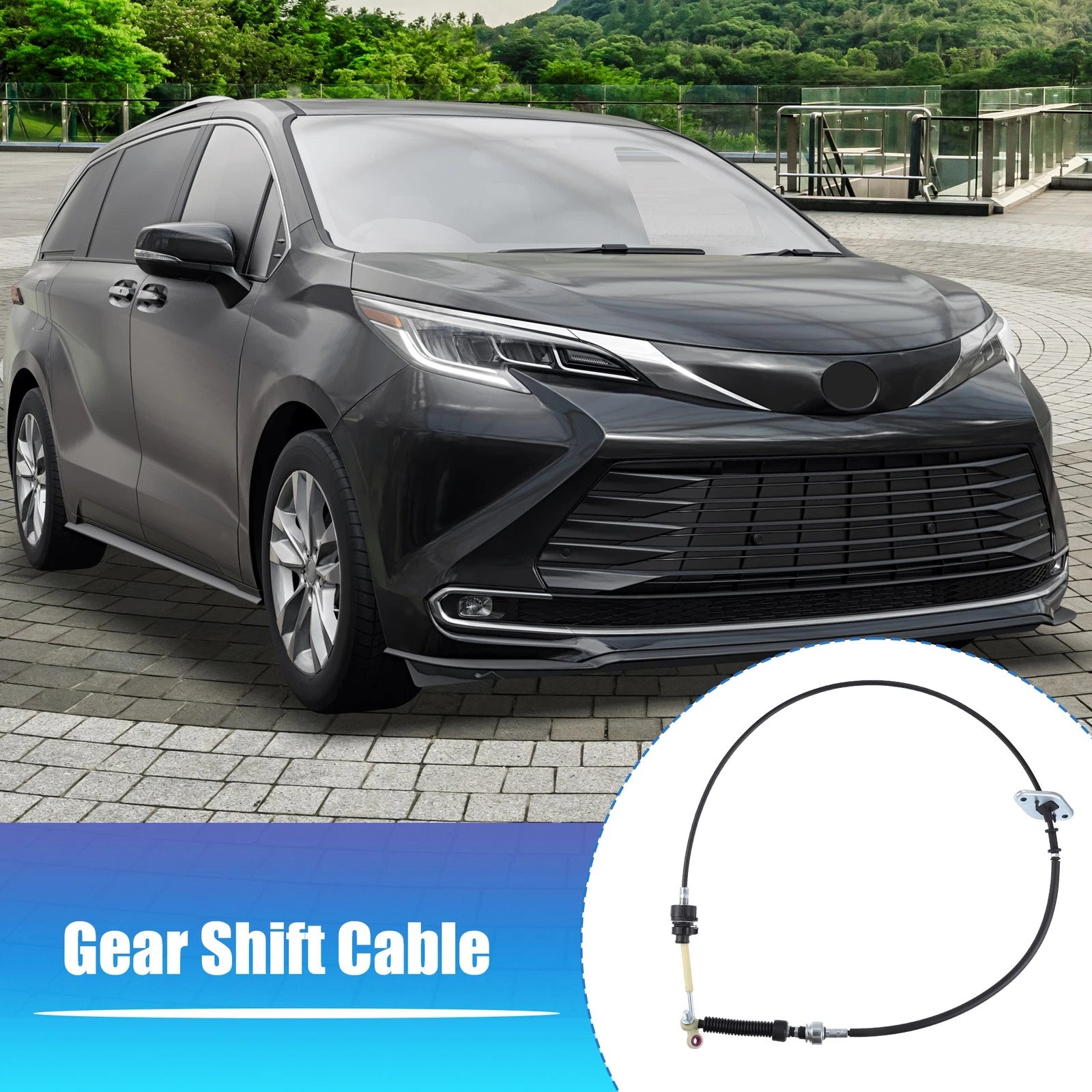 Gear Shift Cable Shifter Cable Replacement for Toyota Sienna (2004–2010)