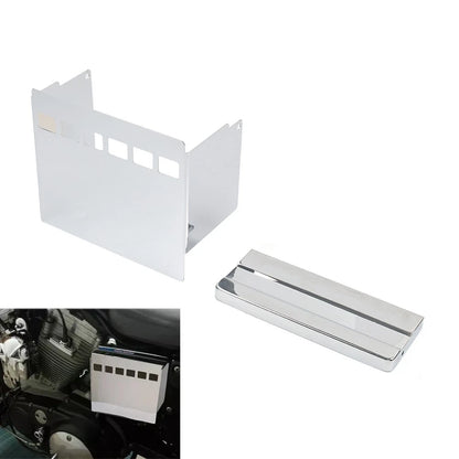Windowed Battery Box Side Top Cover Kit for Harley Sportster