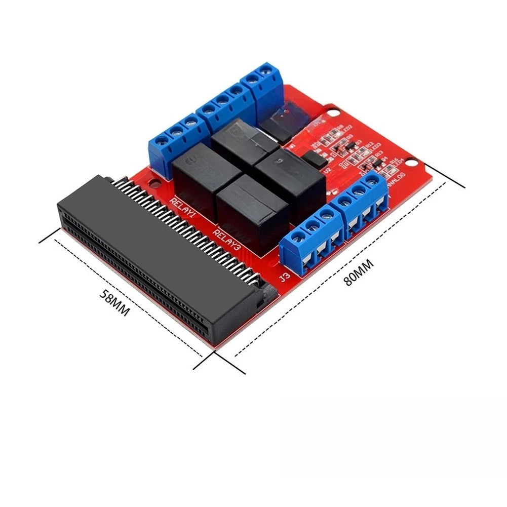 4X 5V 4 Way Relay Module PCB Board for DIY Projects