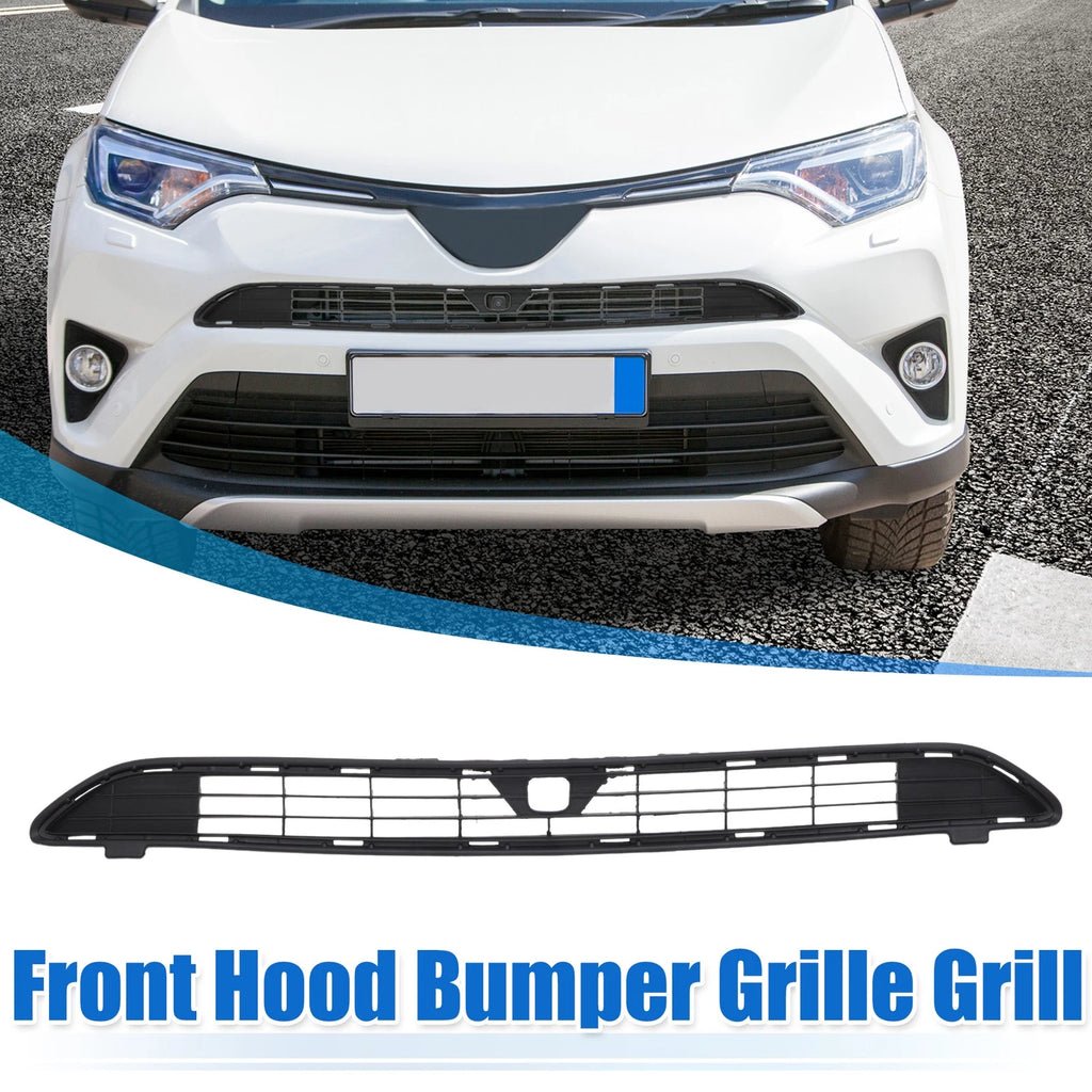 Front Hood Bumper Grille Grill Replacement for Toyota RAV4 LE (2016–2018)