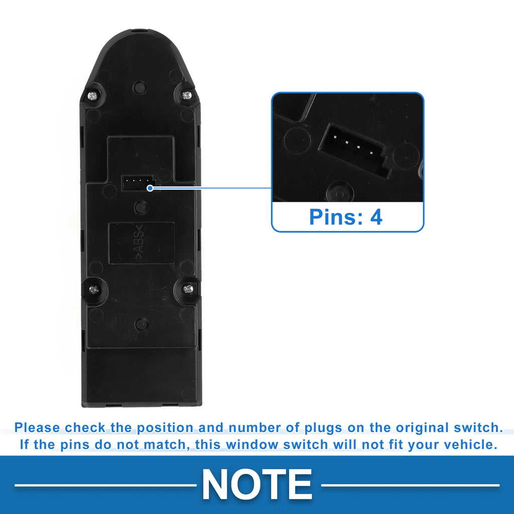 Power Window Switch for BMW 525i (2004–2005) No. 61316951914