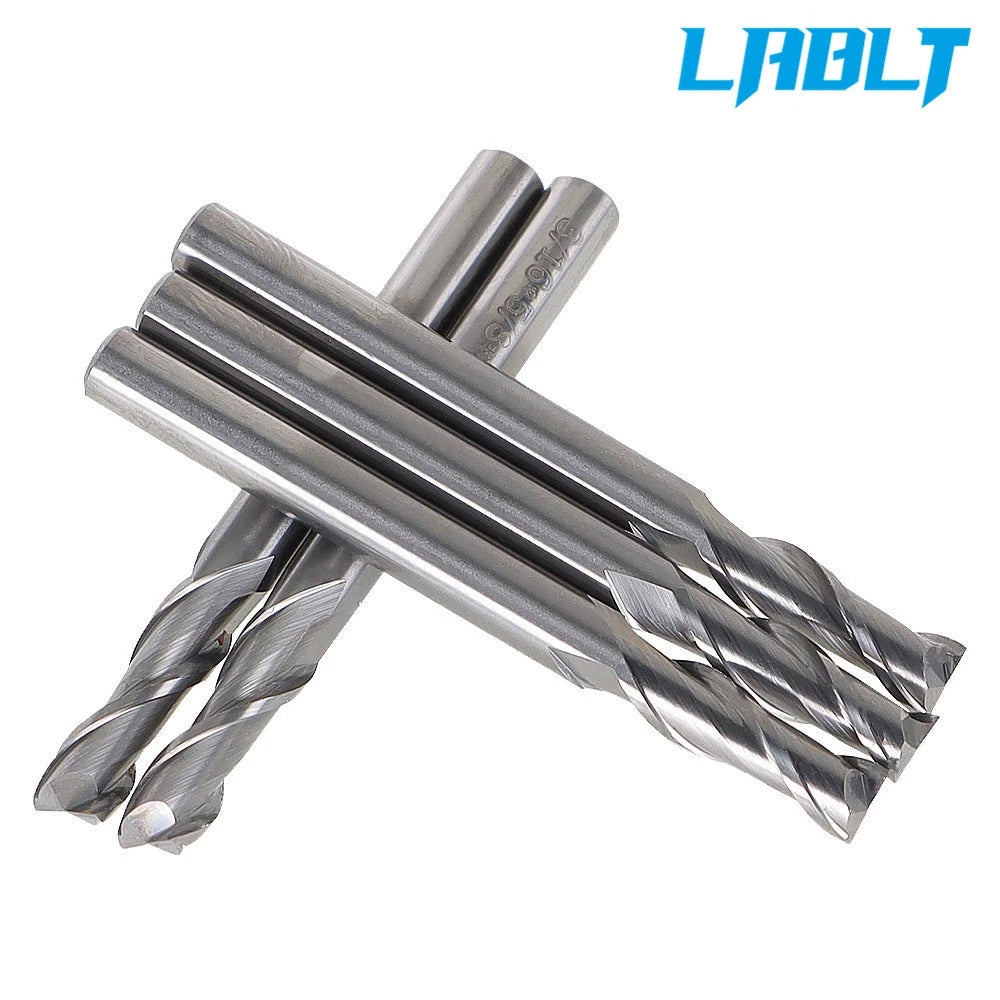 5X 3/16" Cutting Dia 2 Flute Carbide End Mill (LABLT)