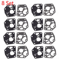Set of 8 Carburetor Gasket Repair Kit for B&S 5083H 5083K 495770 795083