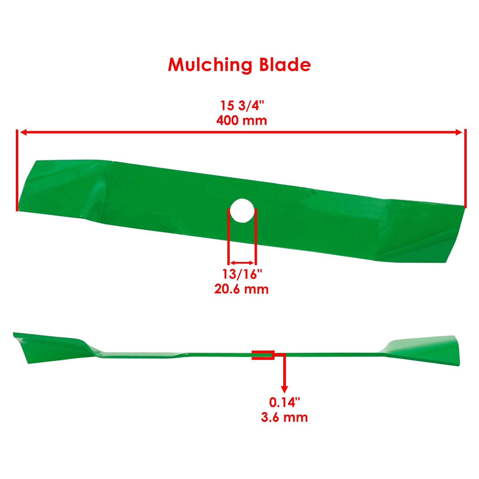 Mulching Deck Blade Replacement for Murray 42 in Riding Mowers (2000–2008)
