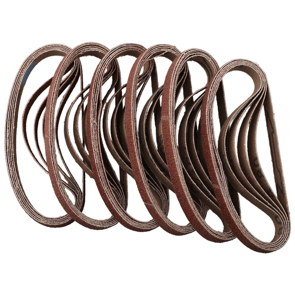 Sanding Belt Kit for Assorted Grits (10x330mm, Pack of 30)
