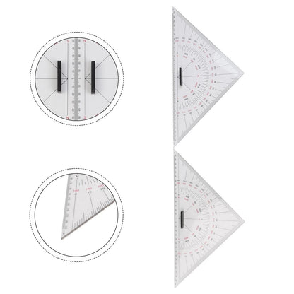 Plotting Triangle Acrylic Set Square for Yachts