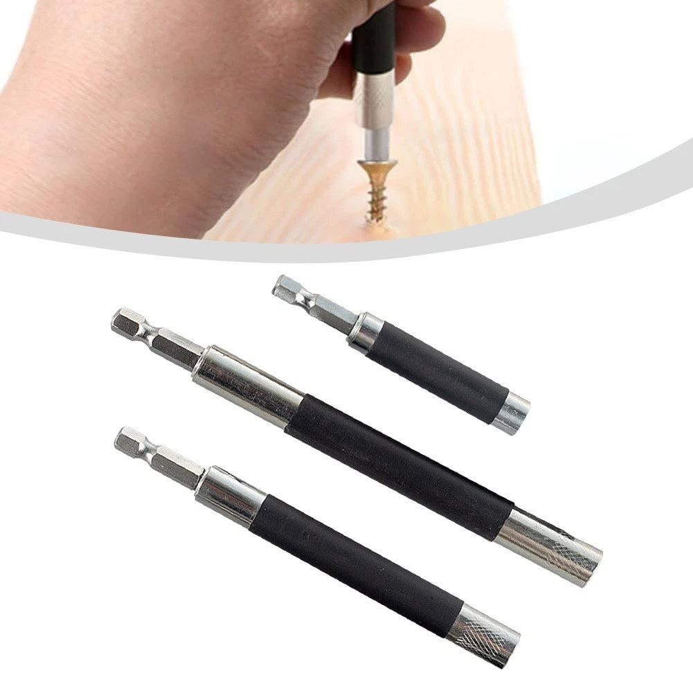 6X Magnetic Screwdriver Bit Holder Set - Adjustable Length Tool Accessories