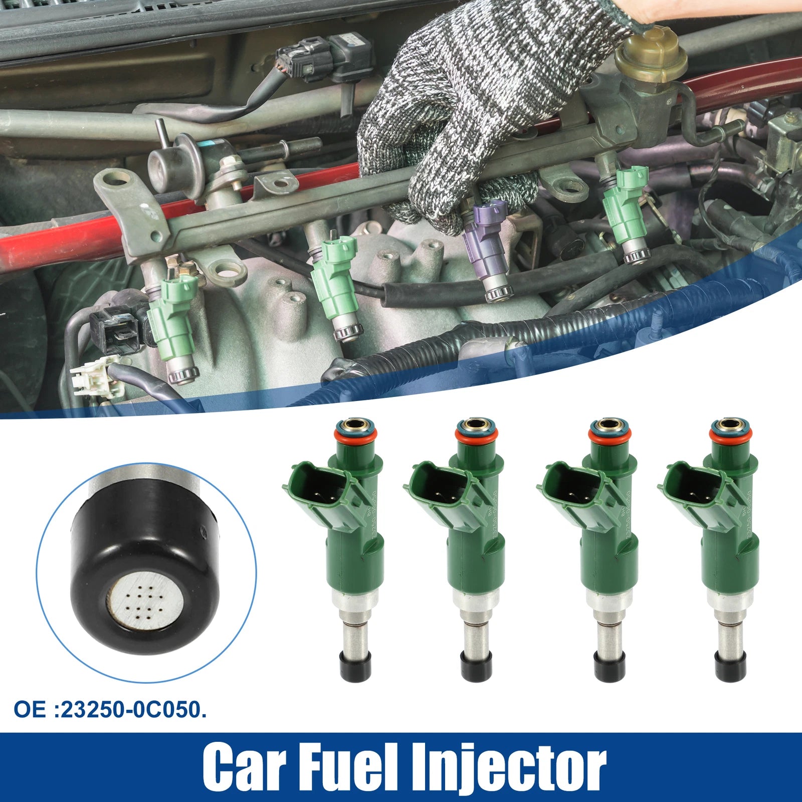 Fuel Injector Nozzle Replacement for Toyota Hilux Vigo 2TR (2005–2015)