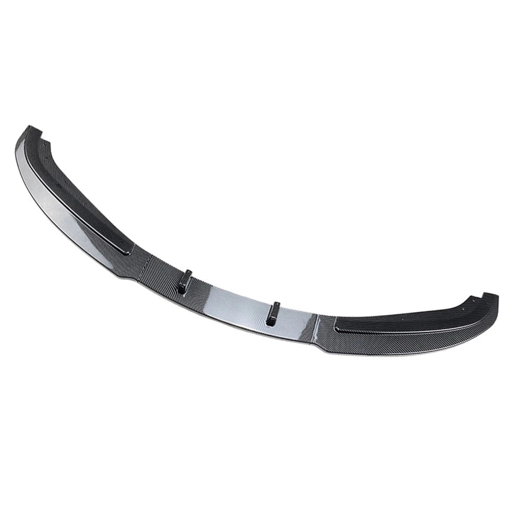 3X Carbon Front Bumper Spoiler Lip for BMW 3 Series E90 (2009–2012)