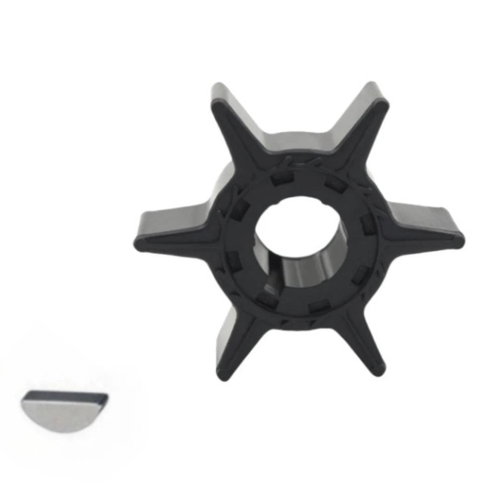 Water Pump Impeller with Key for Yamaha Outboard 20/25HP (1990–2023) 6L2-44352-00-00